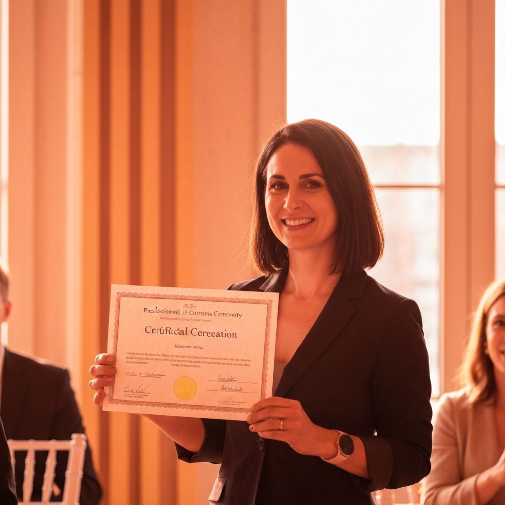 Happiness Coaching Certification - Ceremonia de certificación